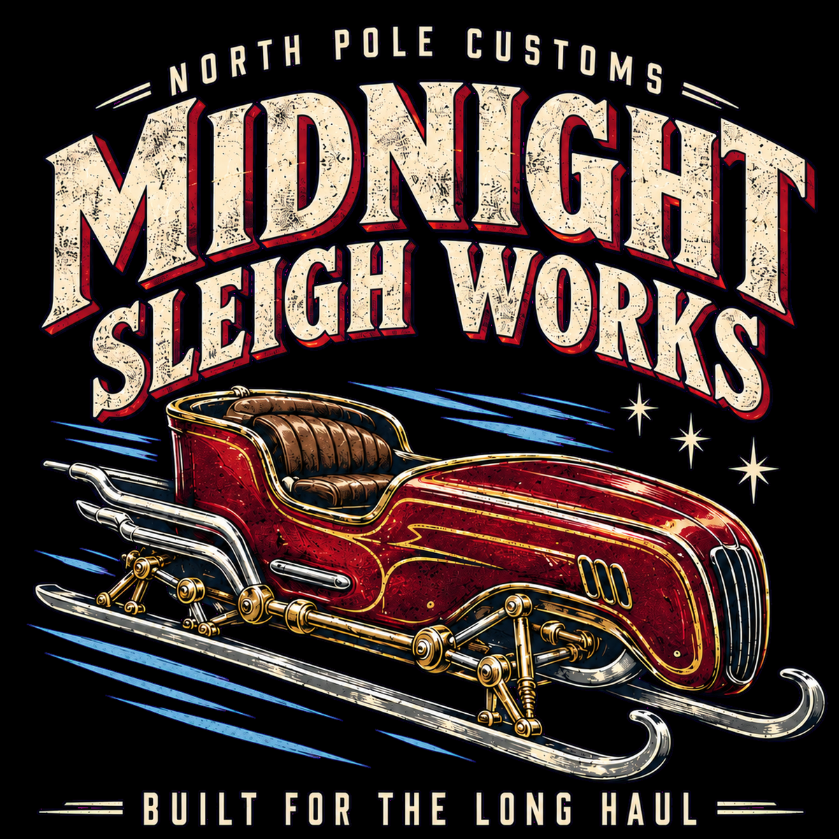Midnight Sleigh Works (Color)